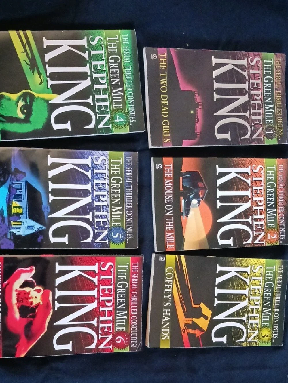 The Green Mile Collector Set - Black - Stephen King / Tom Hanks